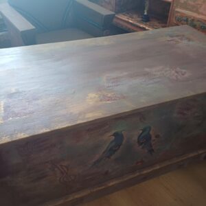 vintage office desk with chair – handcrafted antique style